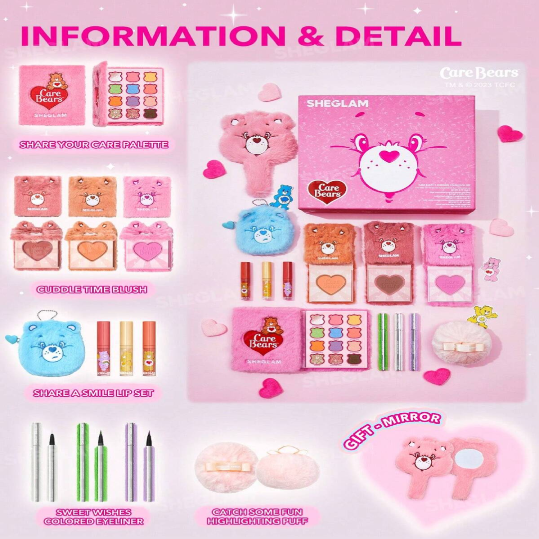 Care Bears × SHEGLAM Collection Set