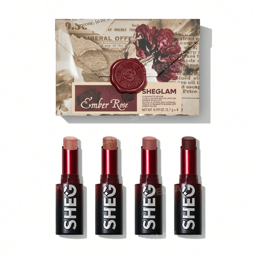 SHEGLAM Dynamatte Boom Lipstick Set