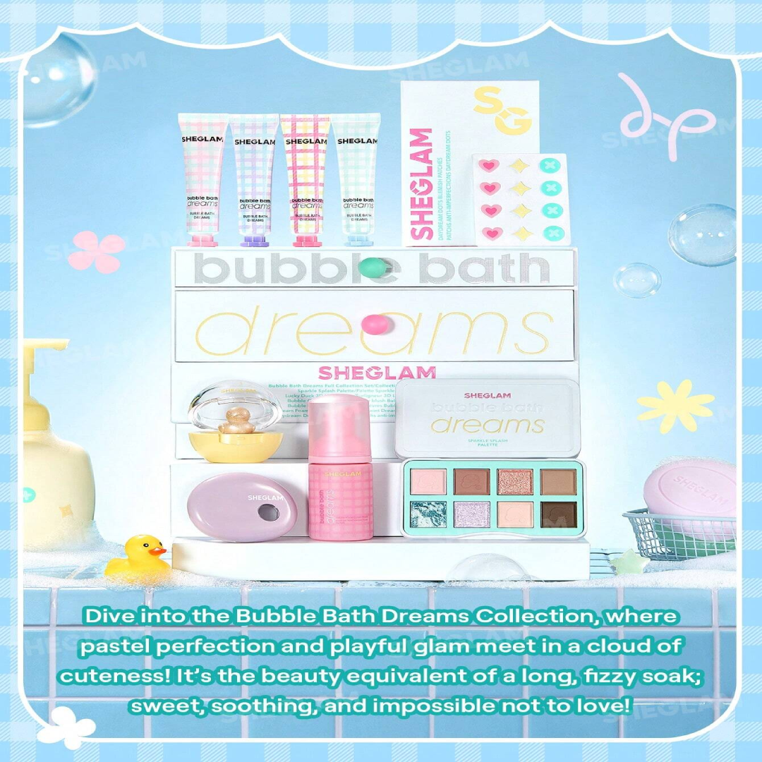 SHEGLAM Bubble Bath Dreams Full Collection Set