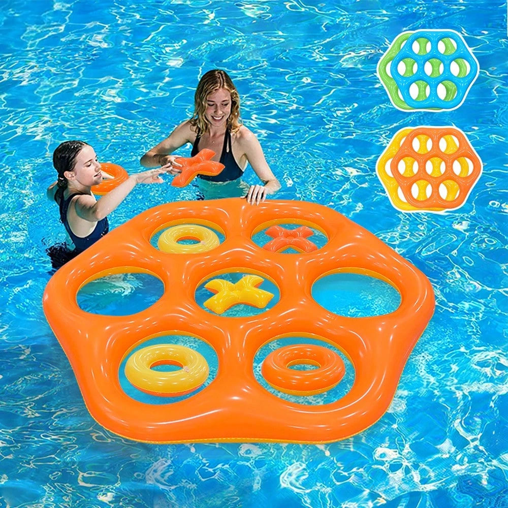 1 Set Inflatable Hexagon Toss Toys