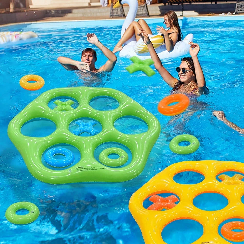1 Set Inflatable Hexagon Toss Toys