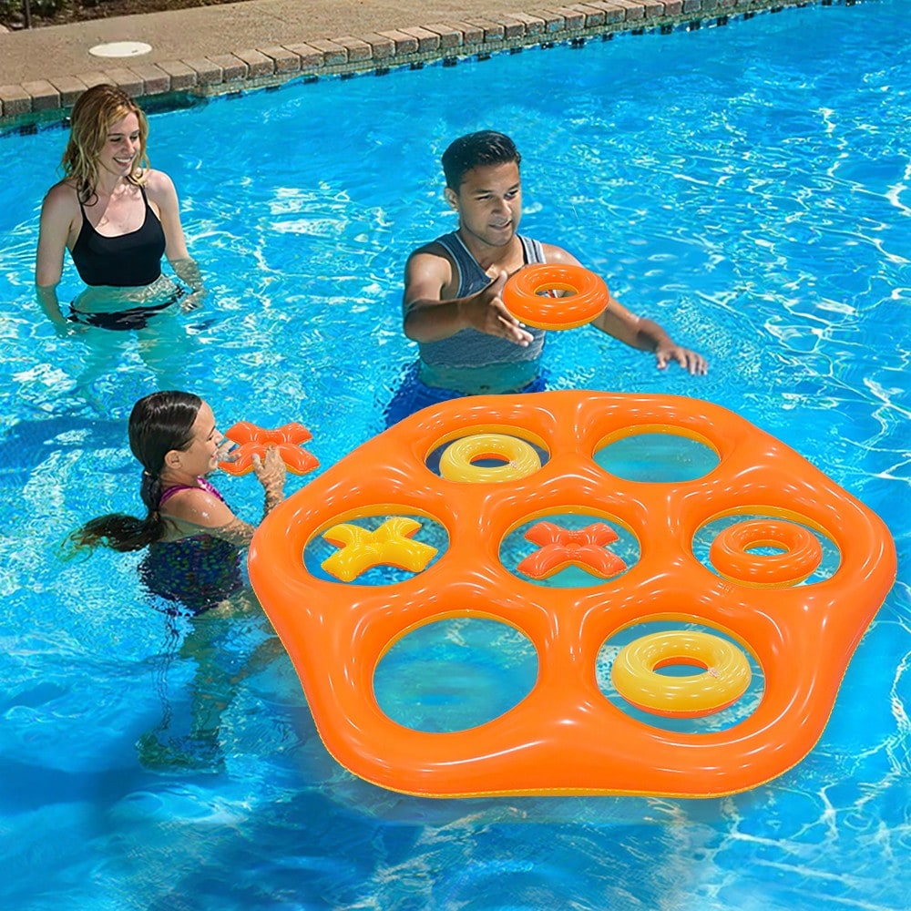 1 Set Inflatable Hexagon Toss Toys