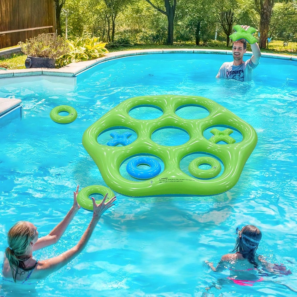 1 Set Inflatable Hexagon Toss Toys