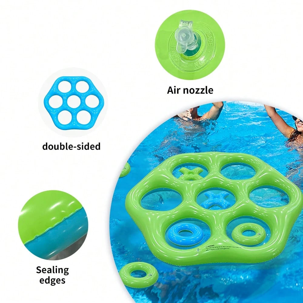 1 Set Inflatable Hexagon Toss Toys