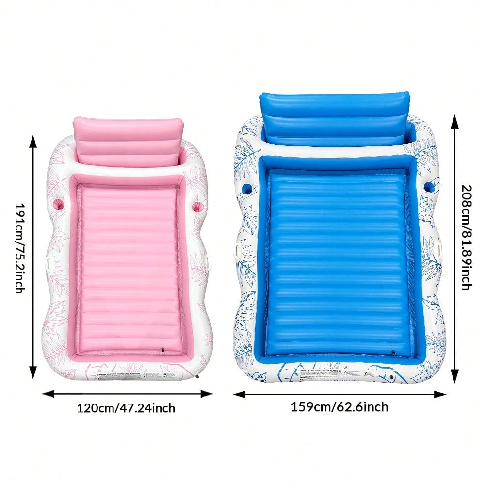 1pc Inflatable Square Floating Lounger