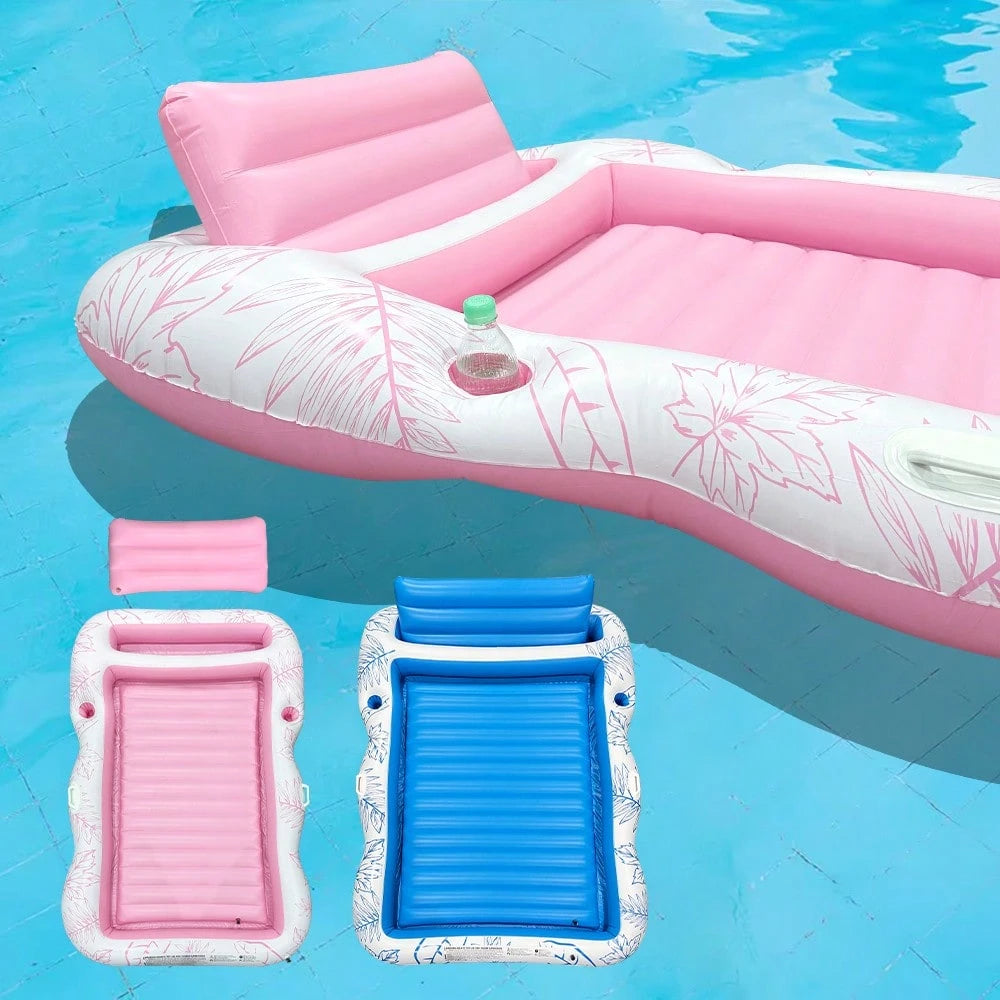 1pc Inflatable Square Floating Lounger