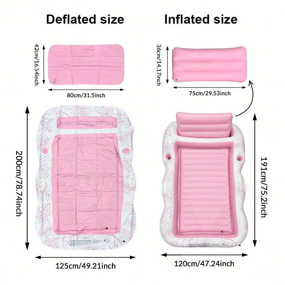 1pc Inflatable Square Floating Lounger