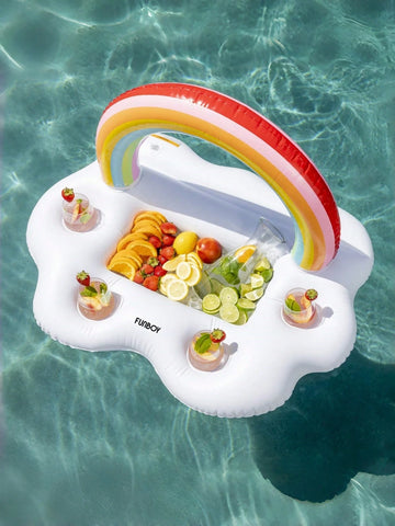 Rainbow Cloud Inflatable Ice Bucket