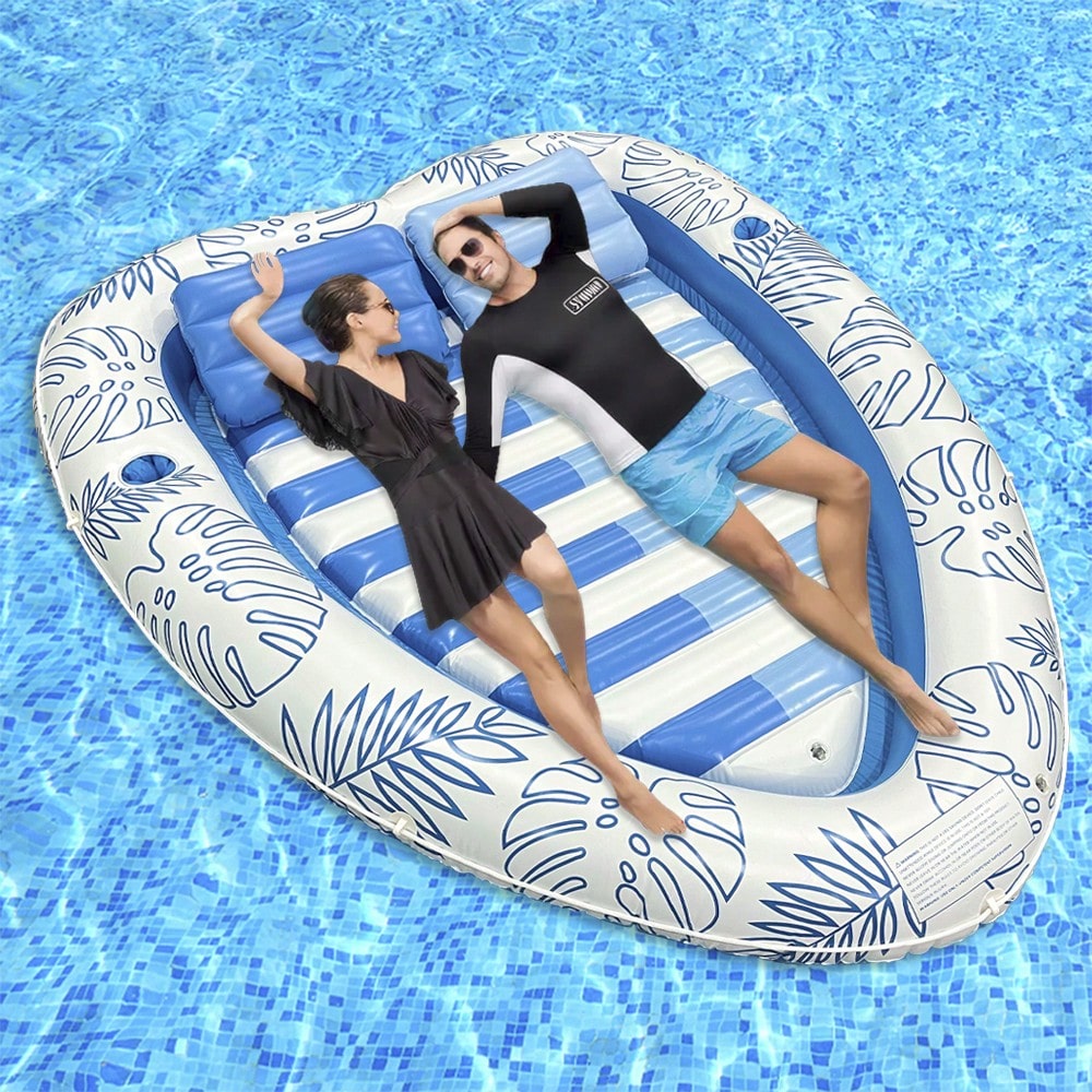 1pc Inflatable Heart-Shaped Pool Float