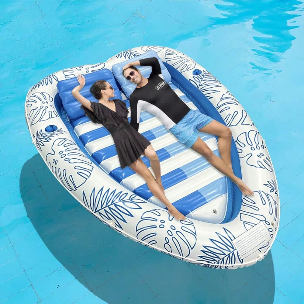 1pc Inflatable Heart-Shaped Pool Float