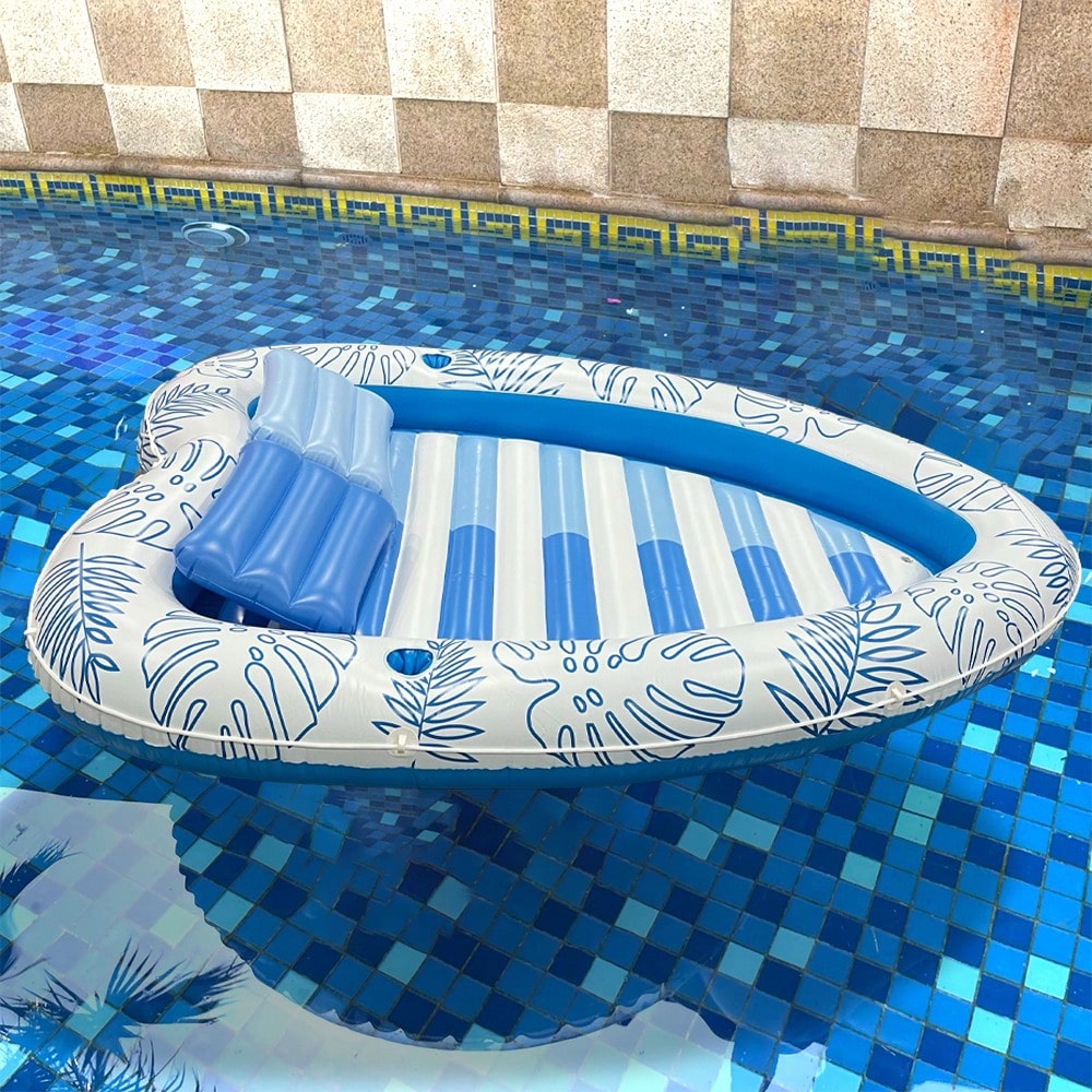 1pc Inflatable Heart-Shaped Pool Float