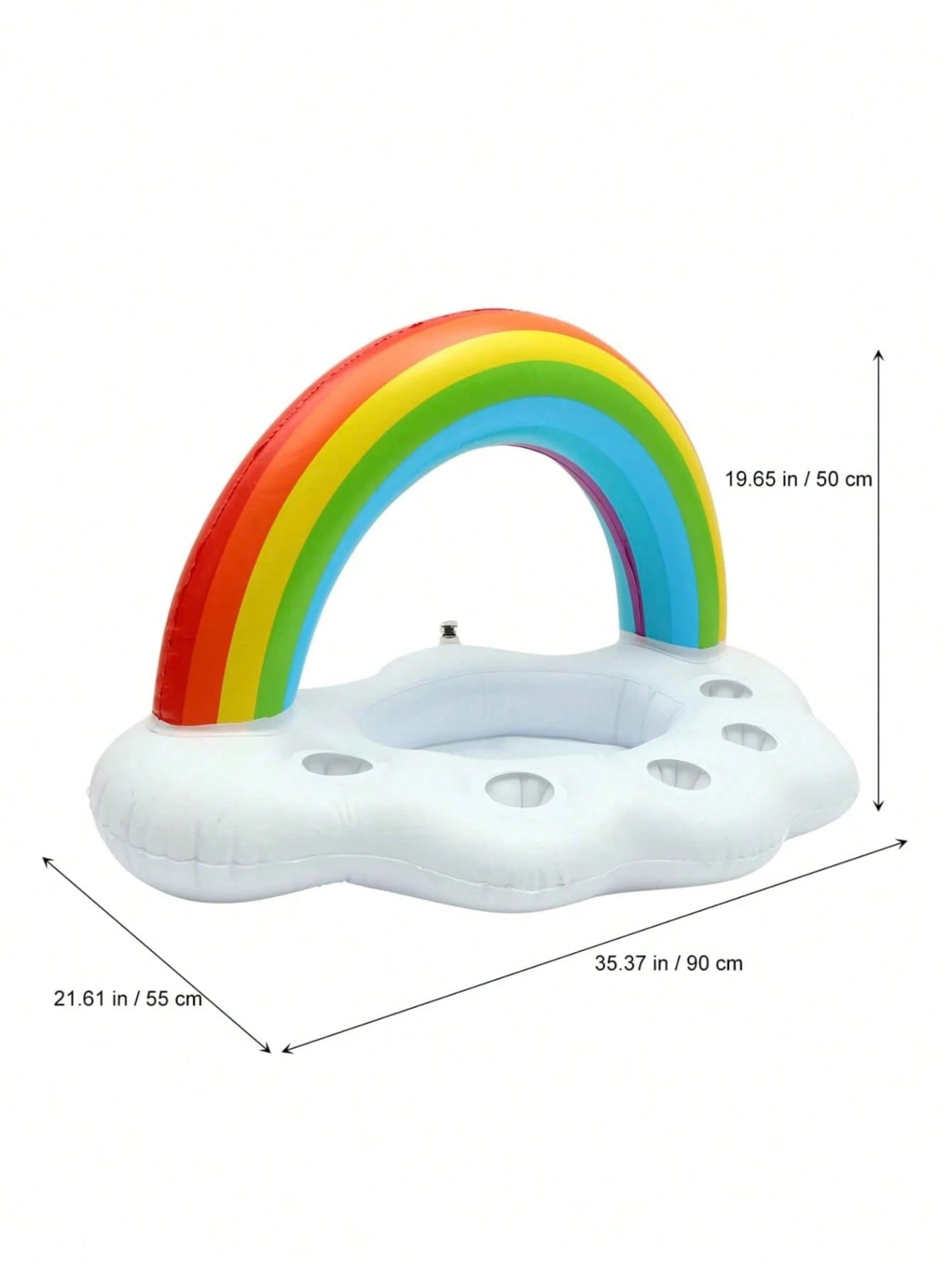 Rainbow Cloud Inflatable Ice Bucket
