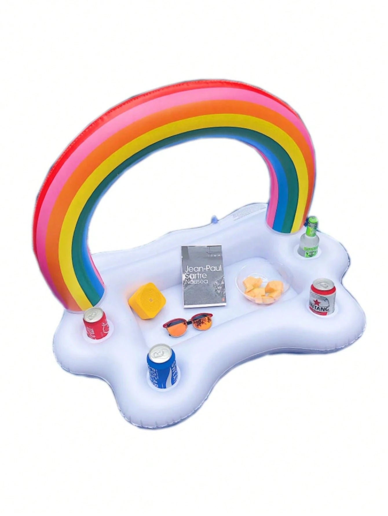 Rainbow Cloud Inflatable Ice Bucket