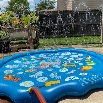 Outdoor Toy - Portable Swimming Pool With Water Sprinkler