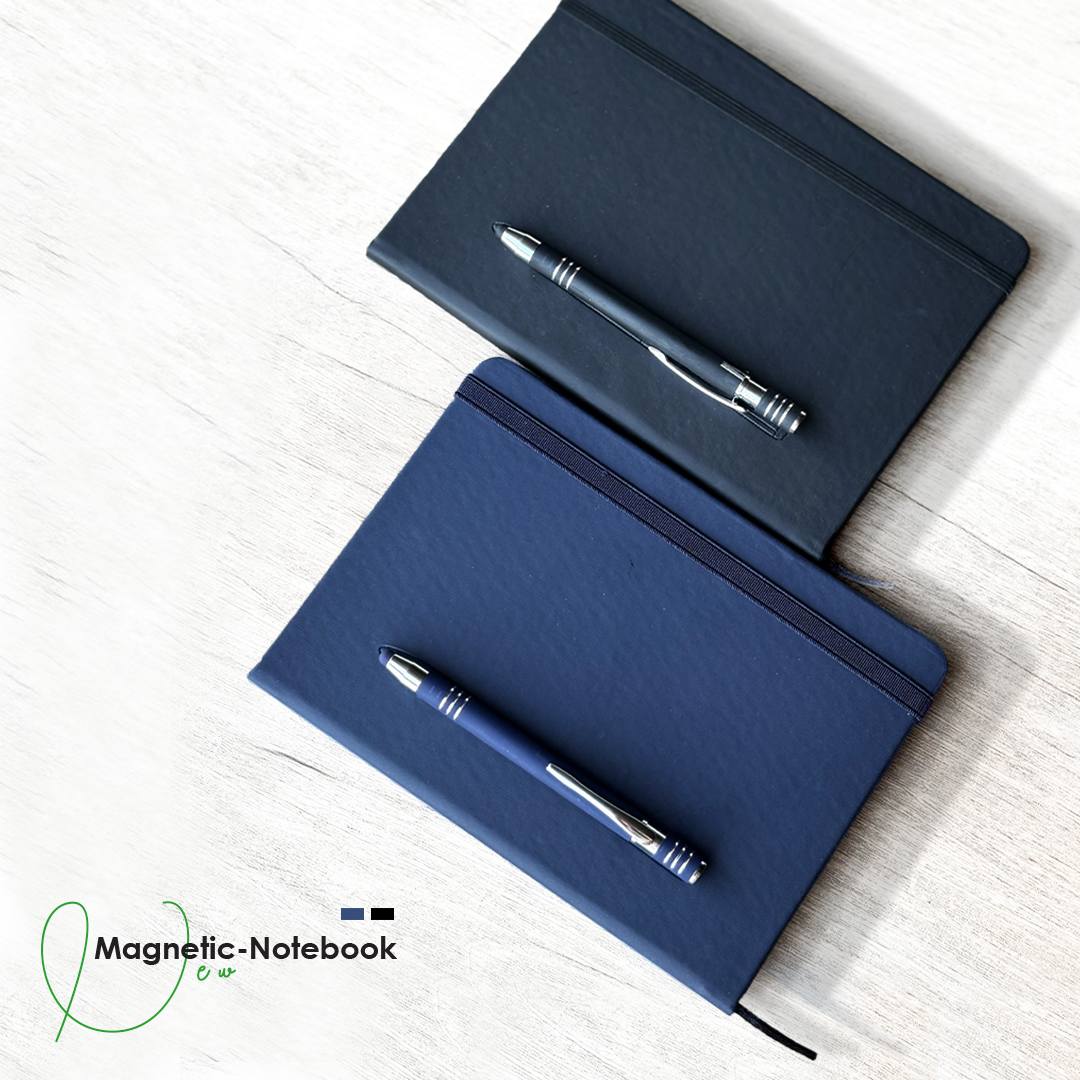 Magnatic notebook with pen - Blend Gifts