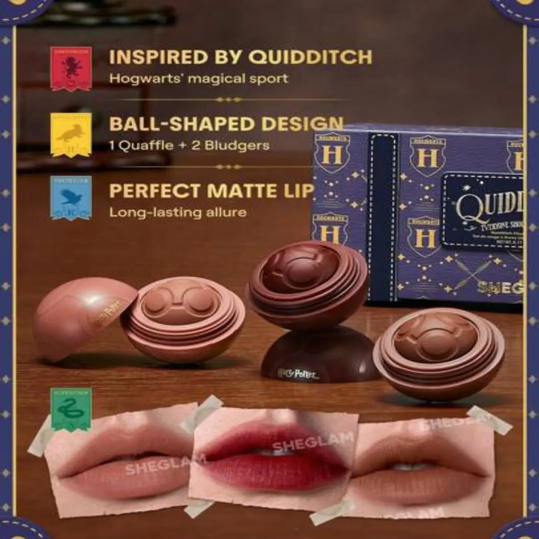Harry Potter™ × SHEGLAM – Quidditch Champion Lip Set