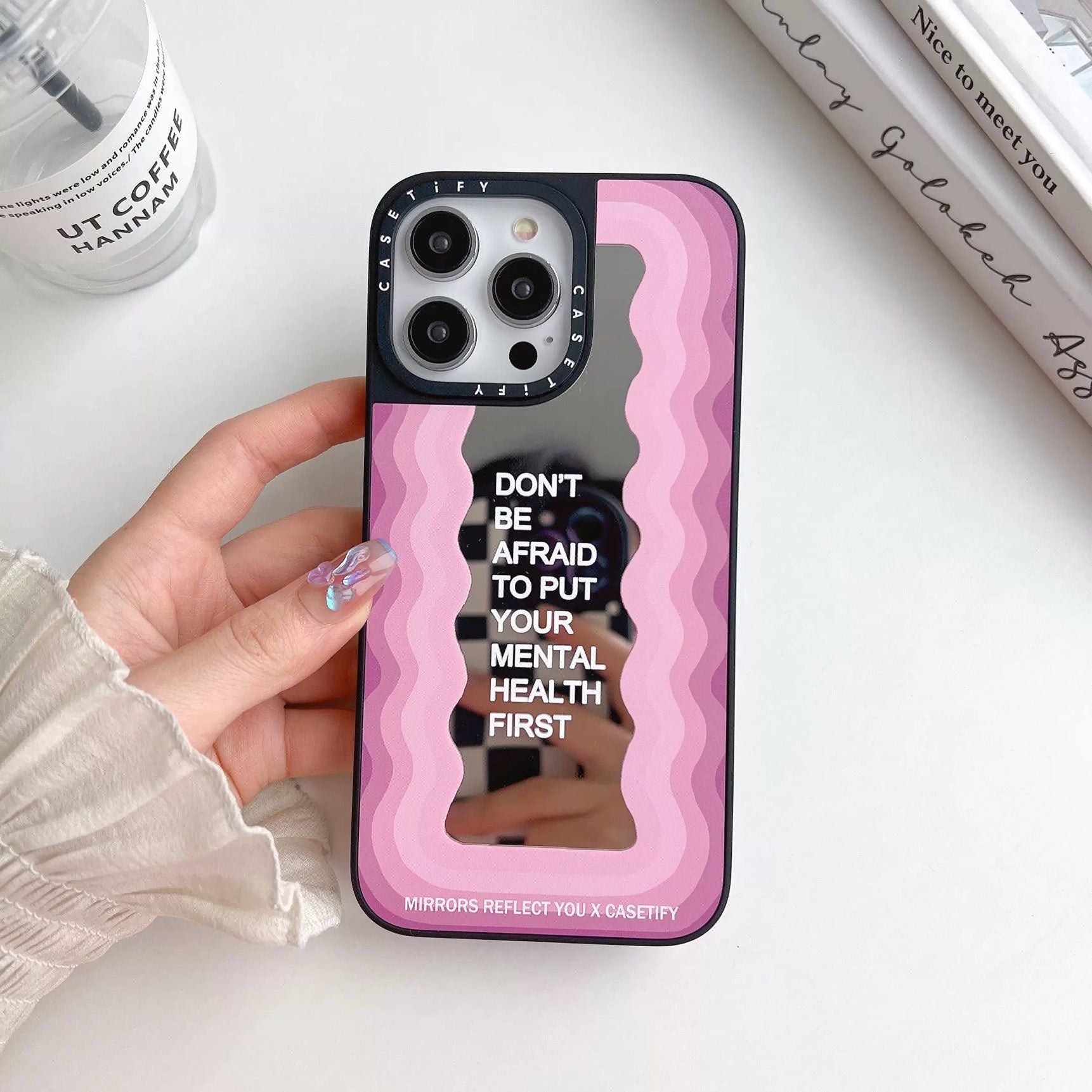 Casetify Waved Colors iPhone 15's versions Cases