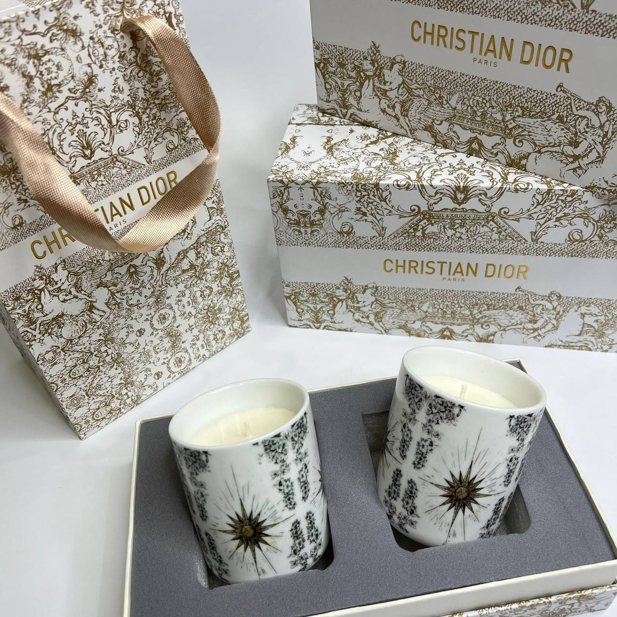 CHRISTIAN DIOR Candles Set Blend Gifts