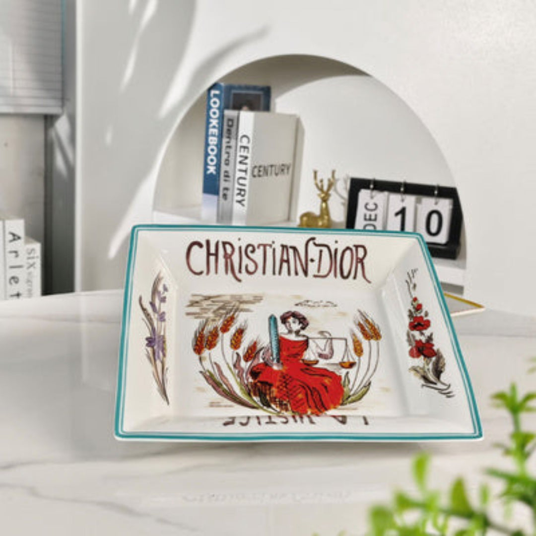 Christian Dior Porcelain Catchall Tray