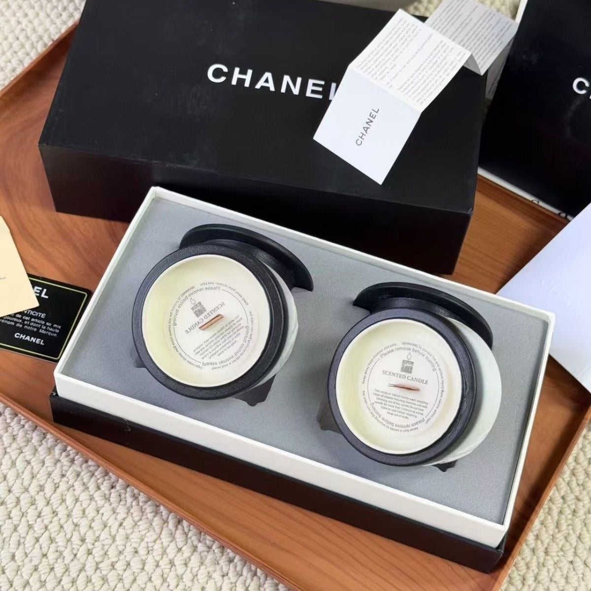 Chanel Candle Set Blend Gifts