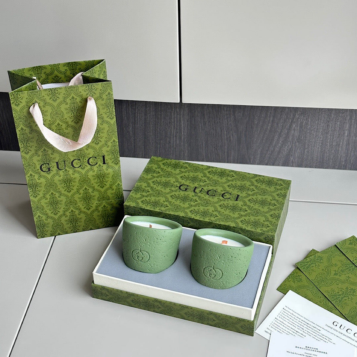 GUCCI Candle Set