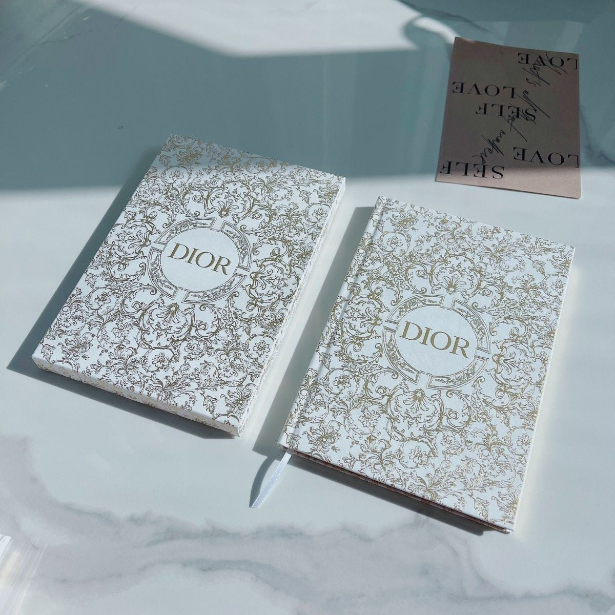 DIOR ノートセット Christian Dior Notebook Authentic Journal VIP Set of 3 from