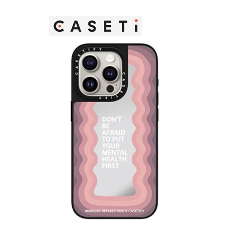 Casetify Waved Colors iPhone 15's versions Cases