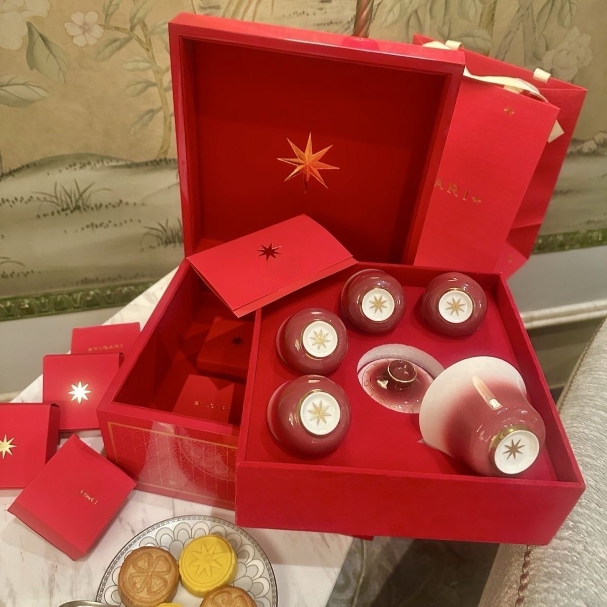 Bvlgari Year of the Rabbit limited-edition Lunar New Year tea set Bvlgari
