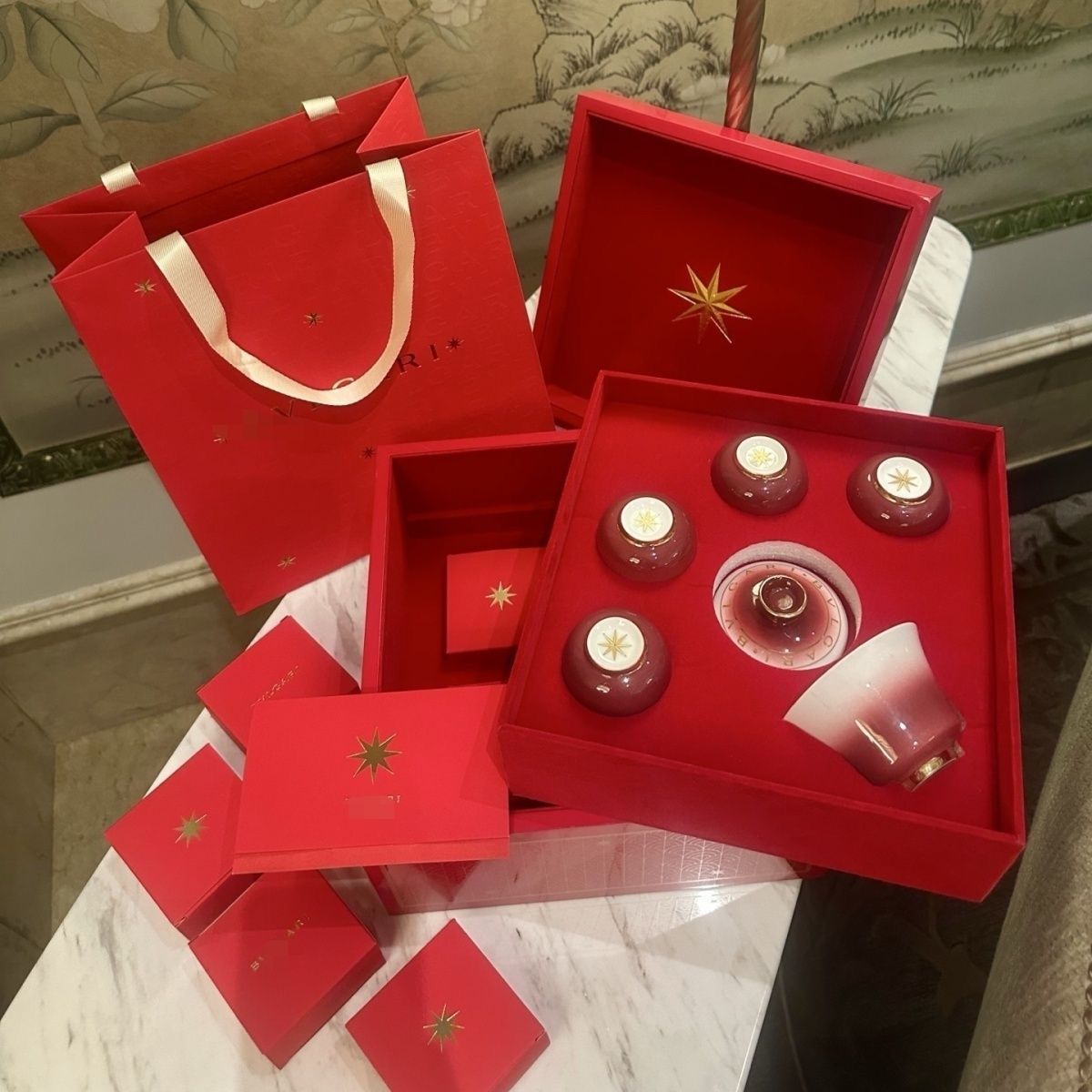 Bvlgari Year of the Rabbit limited-edition Lunar New Year tea set Bvlgari