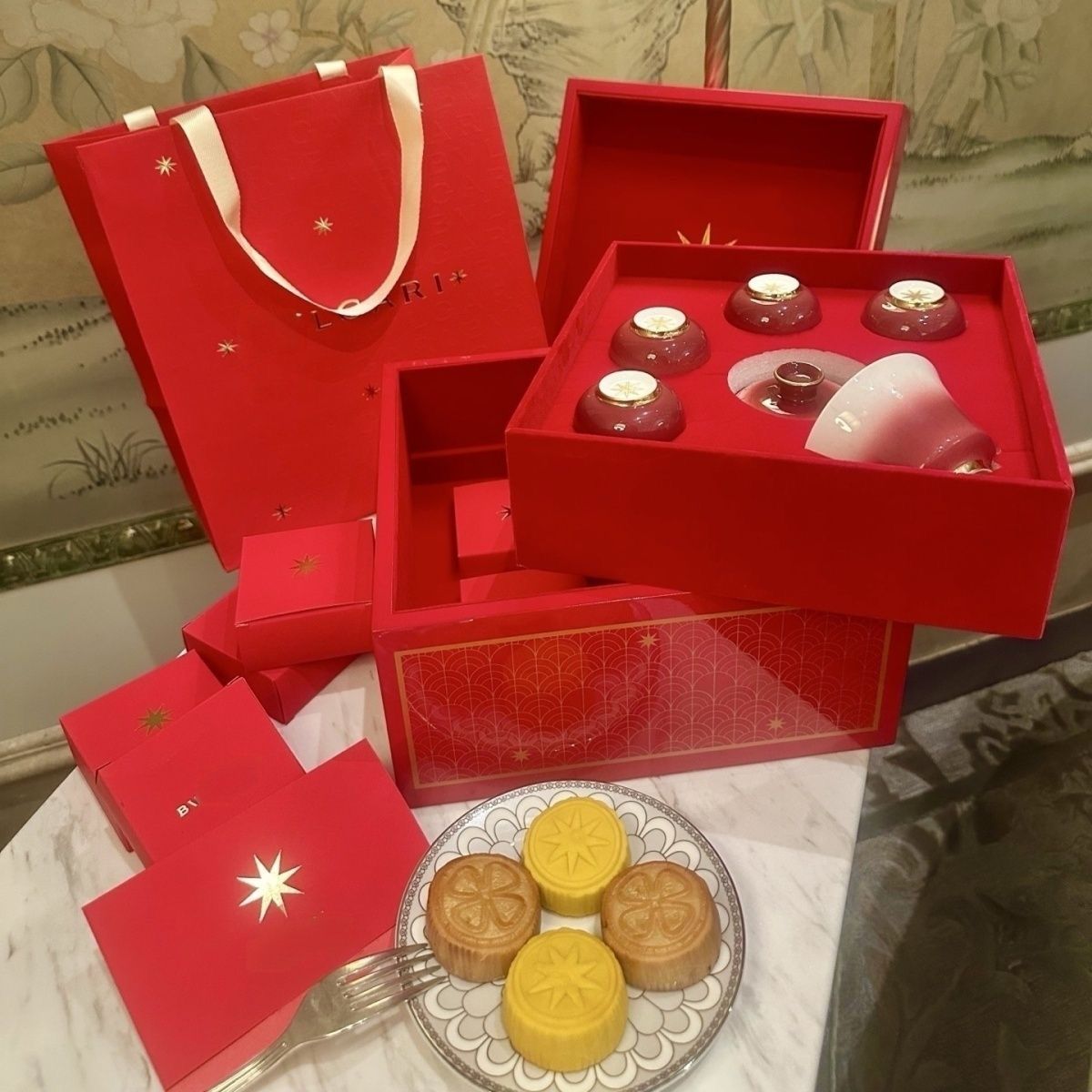 Bvlgari Year of the Rabbit limited-edition Lunar New Year tea set Bvlgari