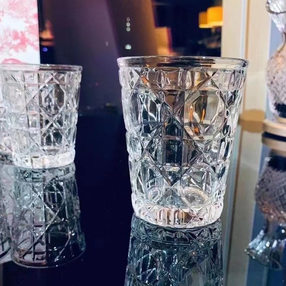 Dior Juice Glass Hand Cut Lead Free Crystal Glass