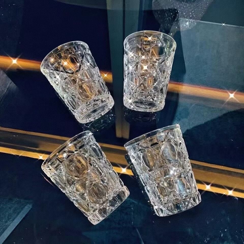Dior Juice Glass Hand Cut Lead Free Crystal Glass