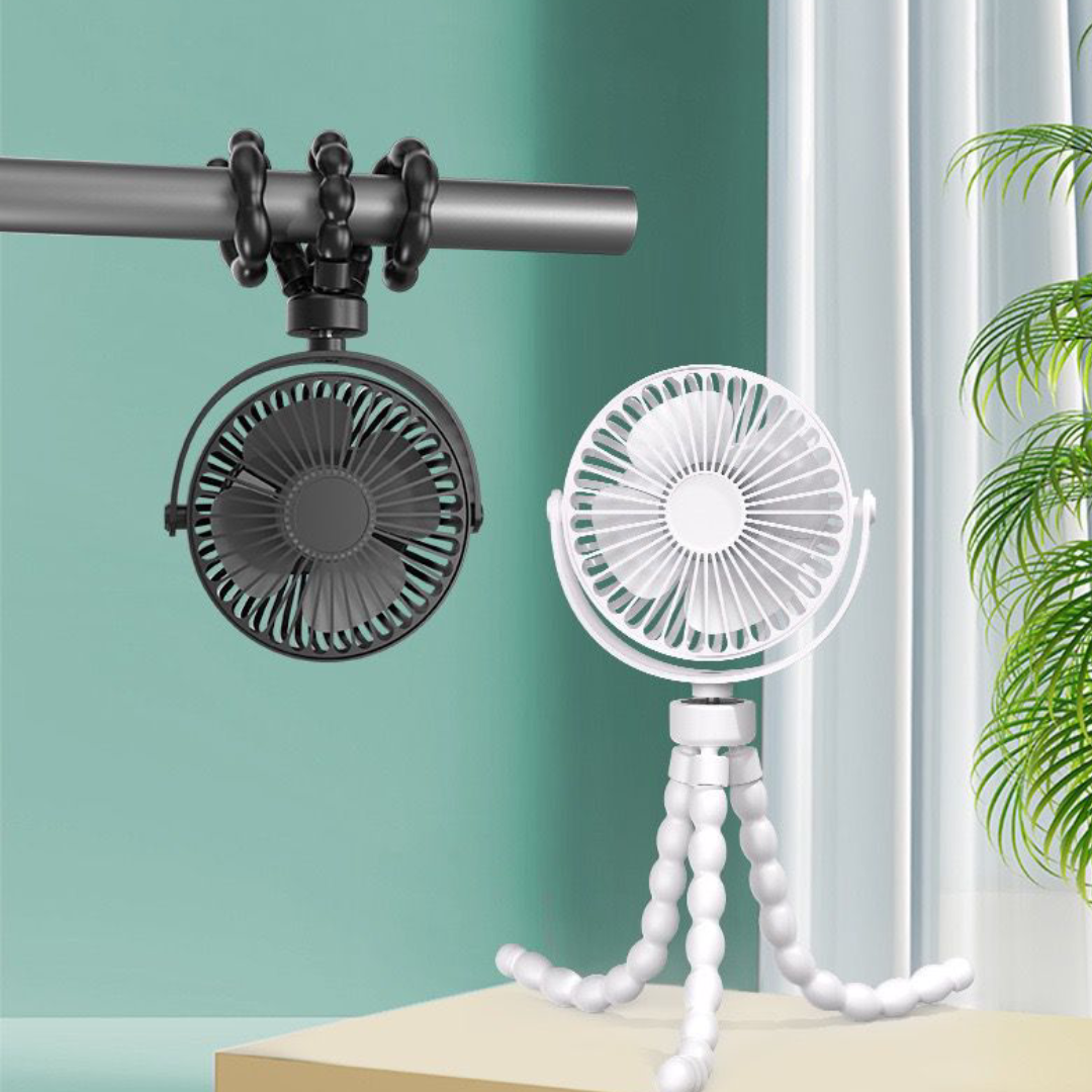 G16-1 Smart Fan – 4-inch Power with Tripod & Phone Holde