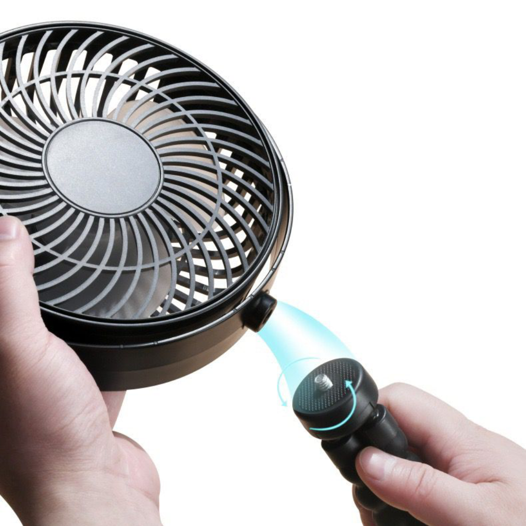 G16-1 Smart Fan – 4-inch Power with Tripod & Phone Holde
