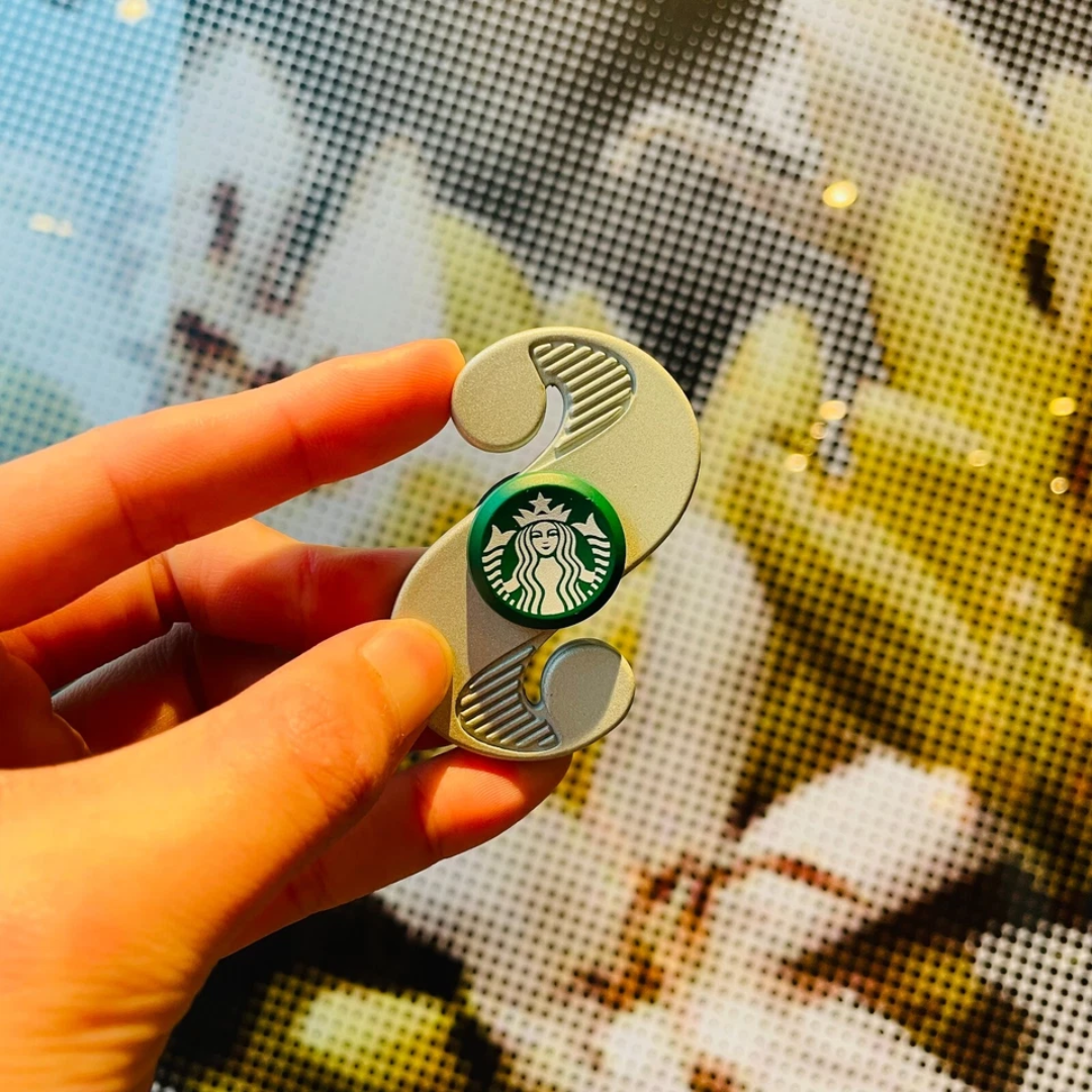 Starbucks Fidget Spinner with Coffee Gift Card