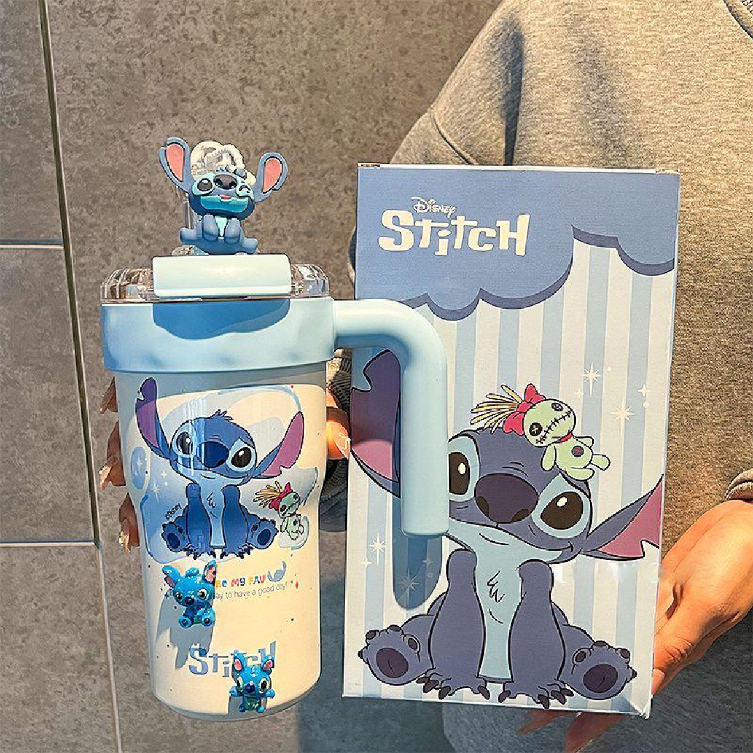 Stitch Doll Ice Cup with Gift Bag & Accessories