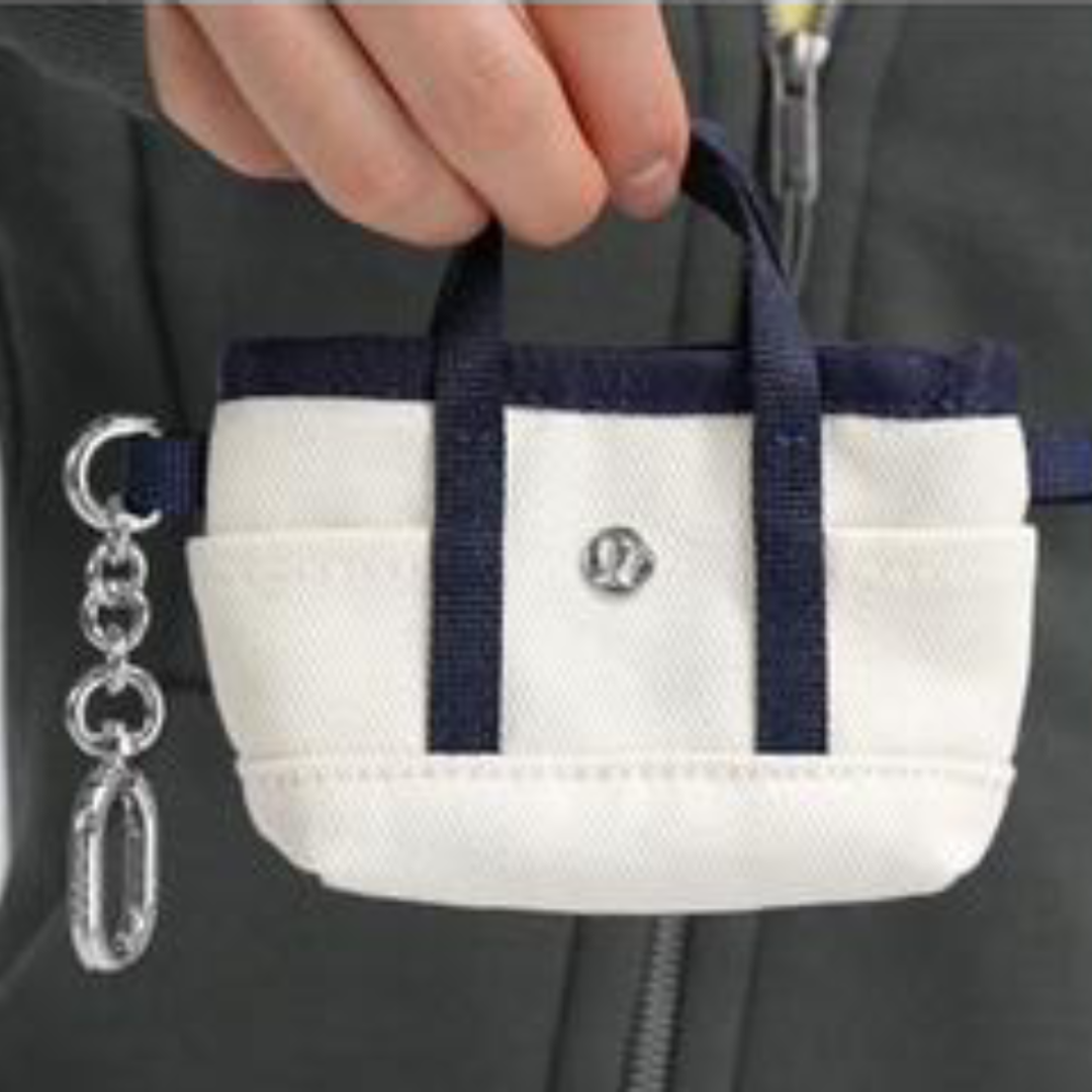 Lululemon mini fabric pouch