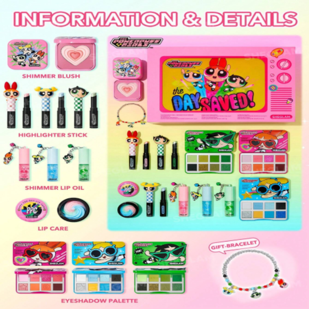 SHEGLAM x Powerpuff Girls Gift Set