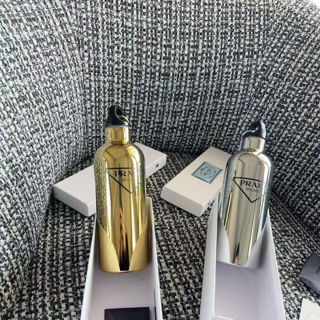 Prada Stainless Steel Luxury Water Bottles