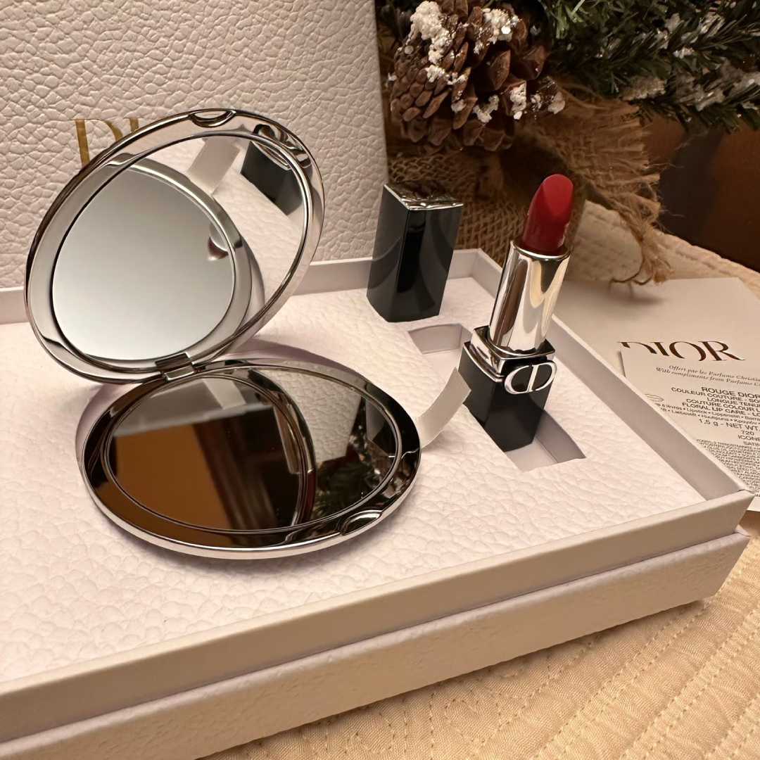 Dior Luxury Lipstick & Mirror Case