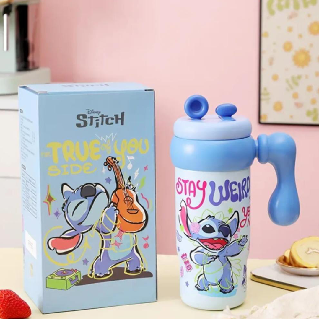 Disney Co-Branded Stitch Thermos Cup with Gift Set