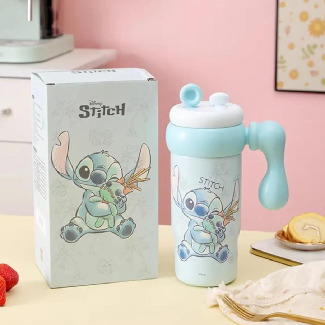 Disney Co-Branded Stitch Thermos Cup with Gift Set