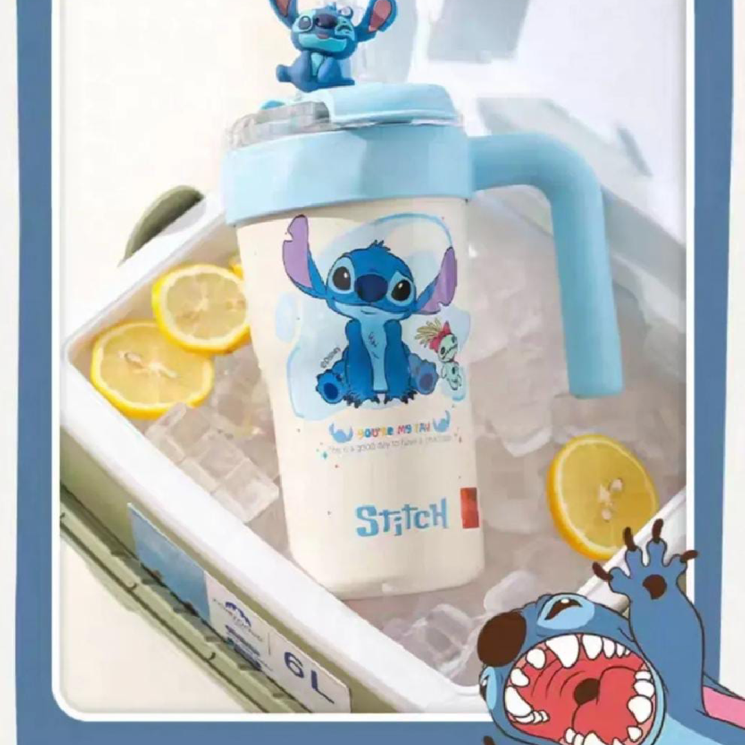 Stitch Doll Ice Cup with Gift Bag & Accessories