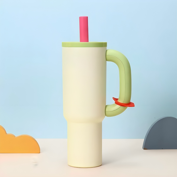 Vibrant reusable tumblers