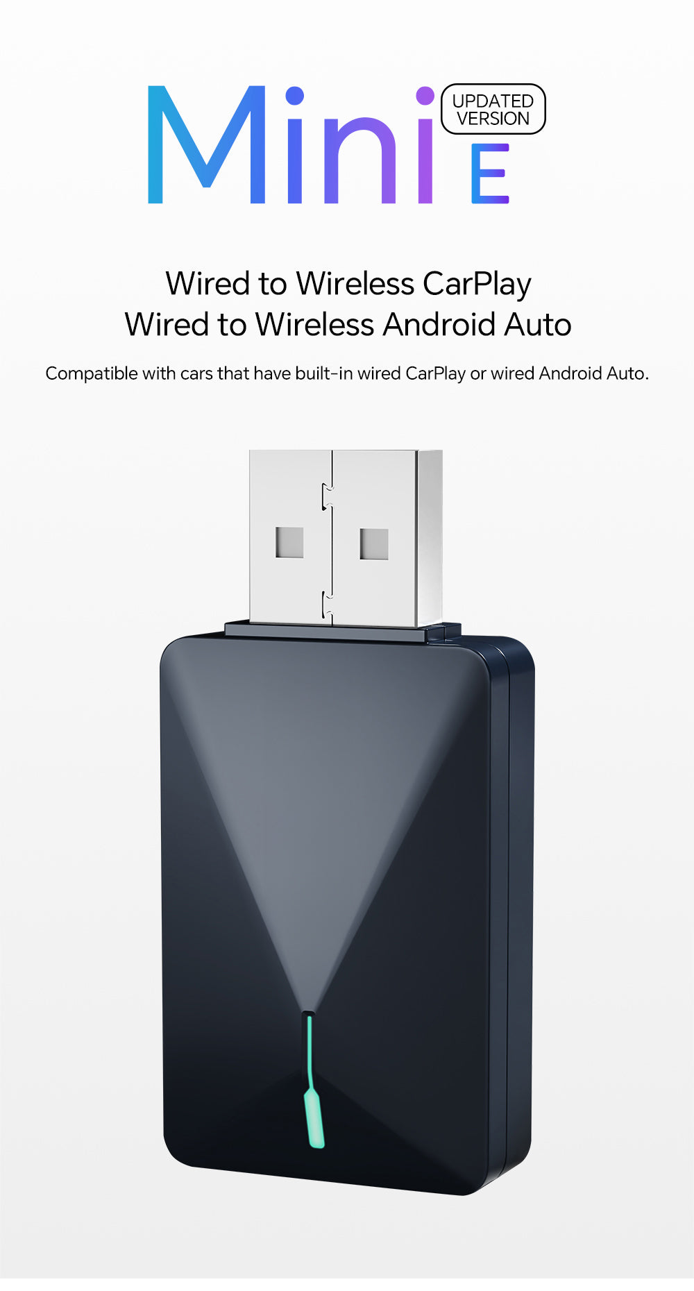 Wireless 2in1 Apple carplay & Android Auto - Blend Gifts