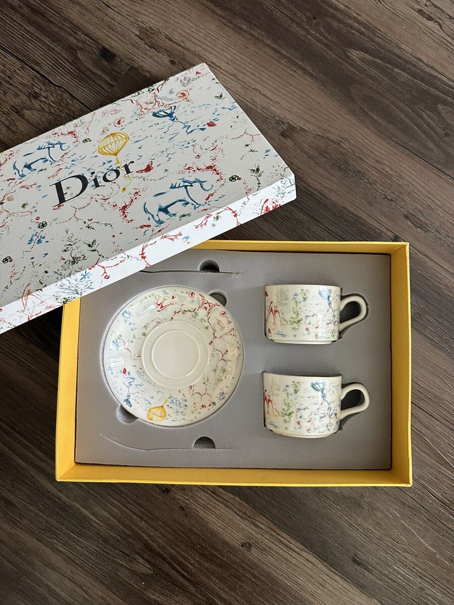 Christian Dior Coffee Cup Set
