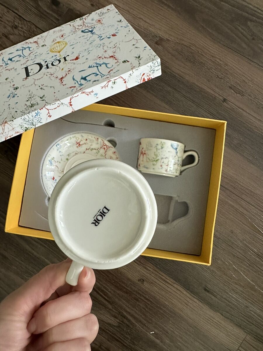 Christian Dior Coffee Cup Set