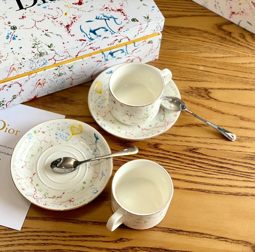 Christian Dior Coffee Cup Set
