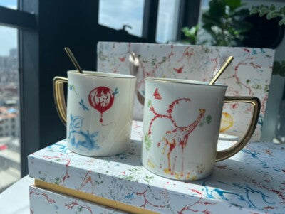 Dior mug+spoon