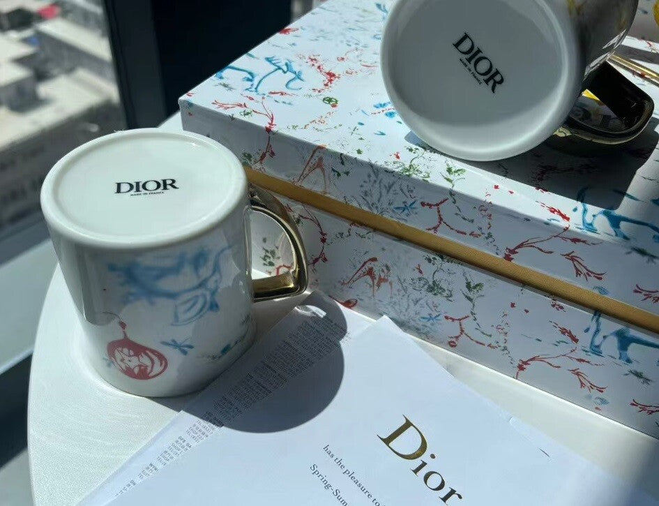 Christian Dior Mug + Spoon